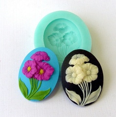 Молд Камея № 38 Цветы