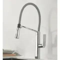 Смеситель для кухни с гибким изливом HAIBA HB73827 хром