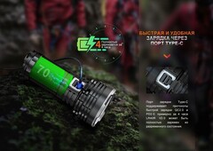 Фонарь Fenix LR40R V2.0 15000 lm аккумуляторный