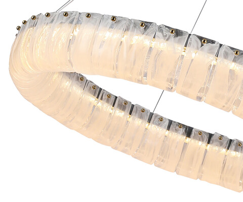 Подвесная светодиодная люстра Kink Light Гэлли 07599-80,36