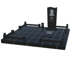 Готовое ритуальное сооружение 2,7м*2,4м (под ключ)