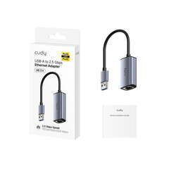 Cudy - Адаптер USB-A с портом Ethernet 2,5 Гбит/с UE25A