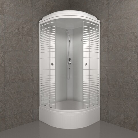 Душевая Кабина Triton Полосы 90*90 В (ДН4)