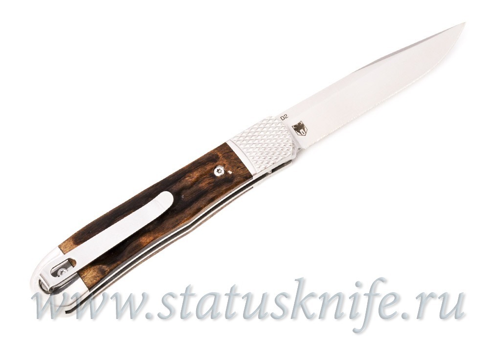 Нож Boker 01BP0029 Hidden Release Trapper Appaloosa Bone