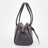 Сумка Саломея 501 итальянский серый + черный