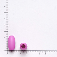 Декор/Бусины/К3101 овал фиолет