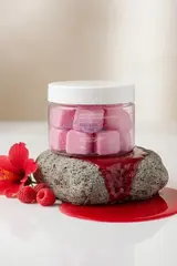 BOUTIQUE DE SAVON Бомбочки-шипучки для ванны Малина и лимонад