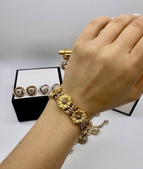 braslet-cepochka-s-romashkami-style-by-gucci