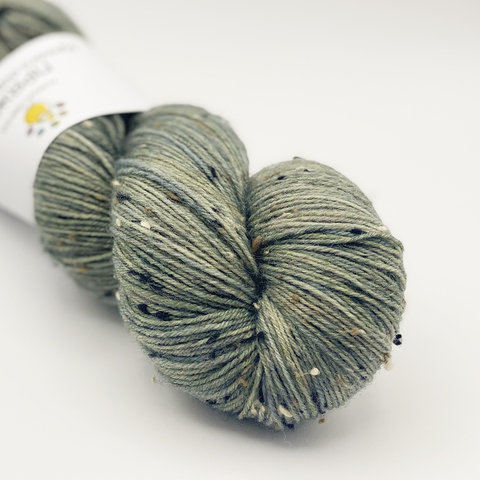 Носочная твидовая пряжа ручного окрашивания (цвет Т03)