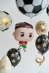 Сет гелиевых шаров Футбол - Нашему чемпиону