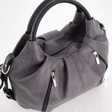 Сумка Саломея 357 македония серый + черный