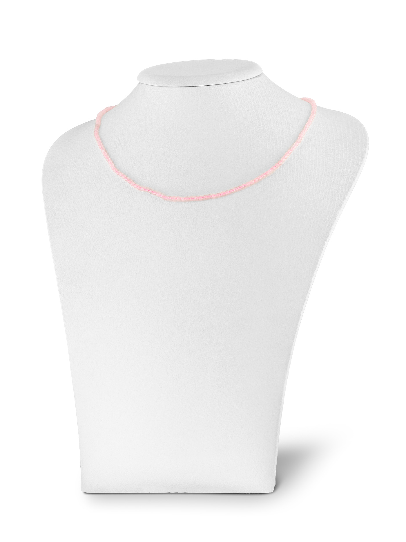 Чокер с розовым кварцем