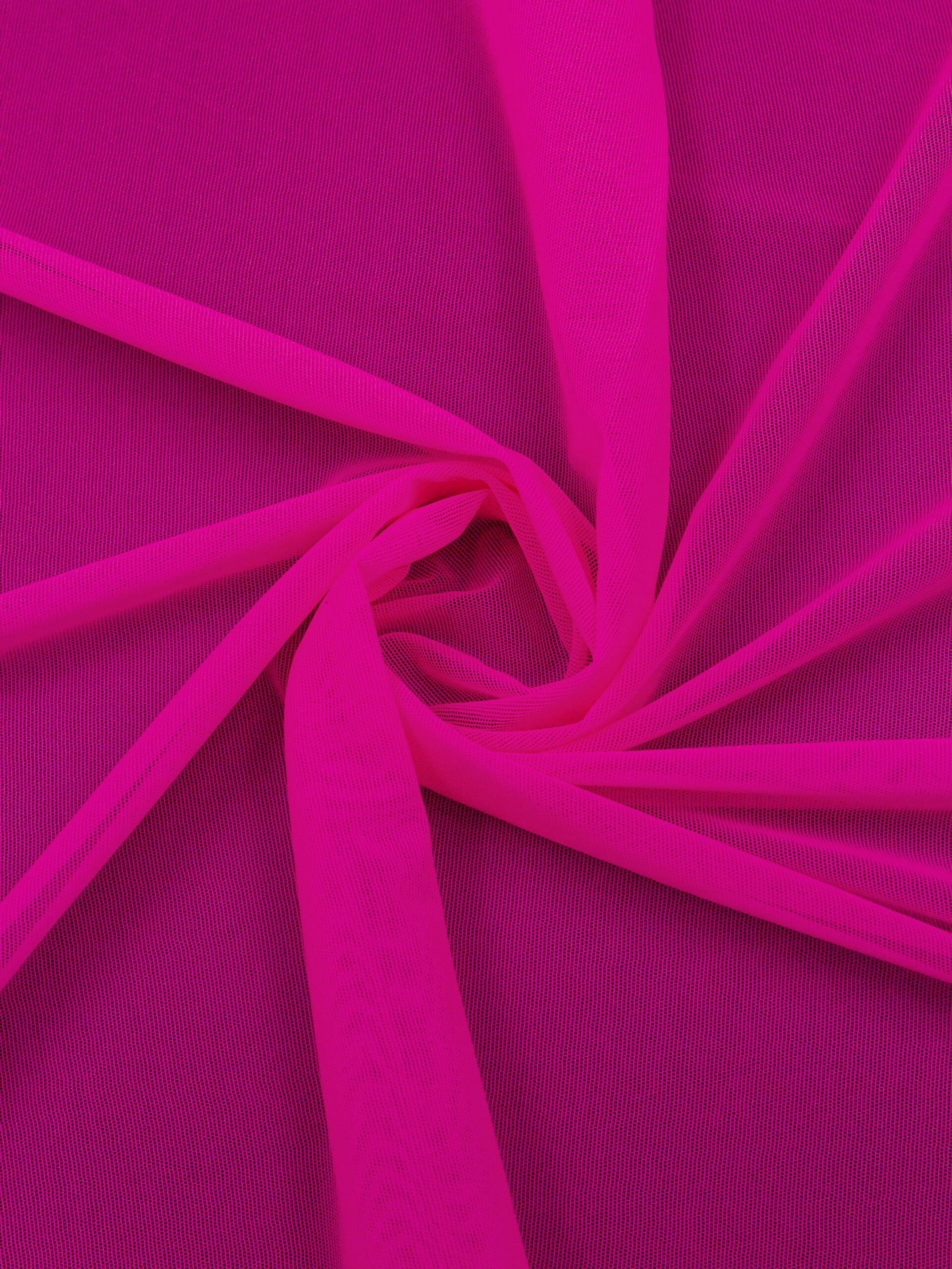 Сетка эластичная розовая неоновая метражом