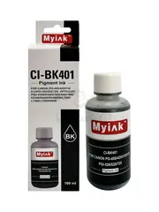 Чернила для CANON PG-450, 425, 510, 512, PGI-520, 525, 725 (100мл,Pigment,black) CI-BK401 EverBrite™ MyInk