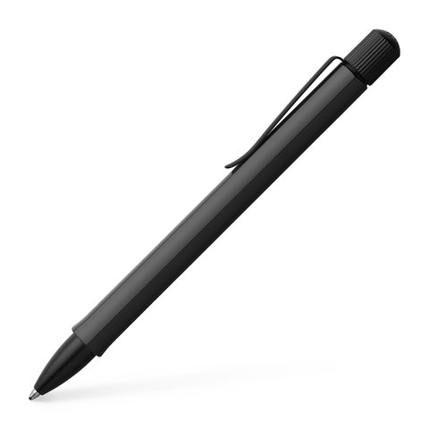 Ручка шариковая Faber-Castell Hexo Black  (140504)