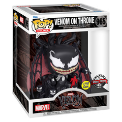 Фигурка Funko POP! Deluxe Bobble Marvel Venom Venom on Throne (GW) (Exc) (965) 60132