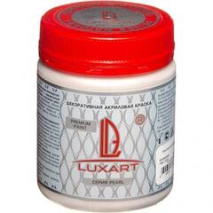Акриловая краска Luxart Pearl Глиттер Белый 0.25 кг (5шт/уп)(под заказ)