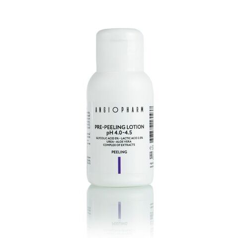 ANGIOPHARM ПРЕДПИЛИНГОВЫЙ ЛОСЬОН pH 4.0–4.5, 50 мл | PRE-PEELING LOTION pH 4.0–4.5