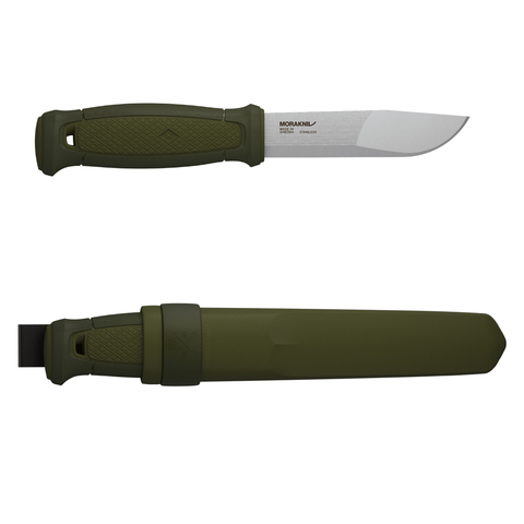 Нож Morakniv Kansbol стальной разделочный, лезвие: 109 mm, прямая заточка, хаки (12634)