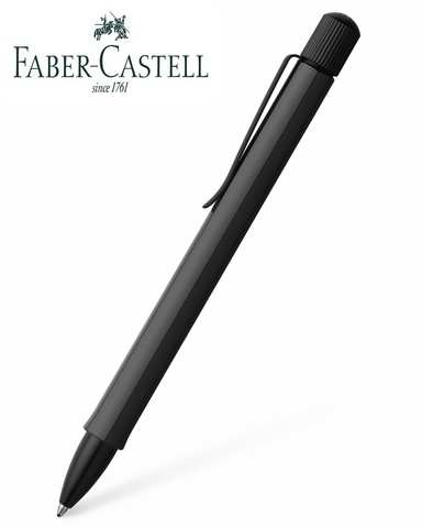 Ручка шариковая Faber-Castell Hexo Black  (140504)