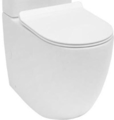 Aquanet 203342 CETUS-C1 Чаша с сидением (Soft Close -SLIMSEAT) для унитаза напольного с Rimless (203342)