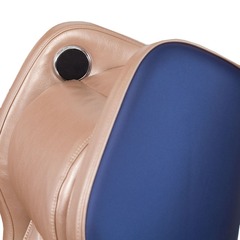 Массажное кресло Gess Bend (сине-коричневое)