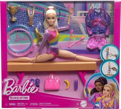 Игровой набор Барби шарнирная, гимнастка Barbie выпуск 2024