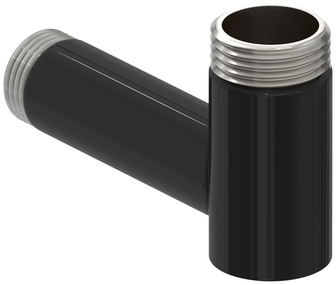Сунержа 172003-3412 Уголок переходной G 3/4" НР х G 1/2" НР (Чёрный)
