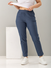 Брюки Бдж-129/джинс-чешуйки