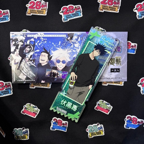 Случайный акриловый билет Jujutsu Kaisen
