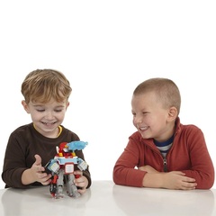 Хитвейв Пожарный. Трансформеры Боты-спасатели заряжают