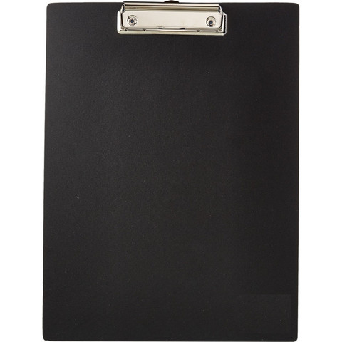 Папка-планшет Attache Economy A4 пластиковая черная без крышки