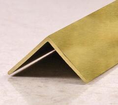 Уголок латунный без отверстий ЛПН-10х10 2700 мм