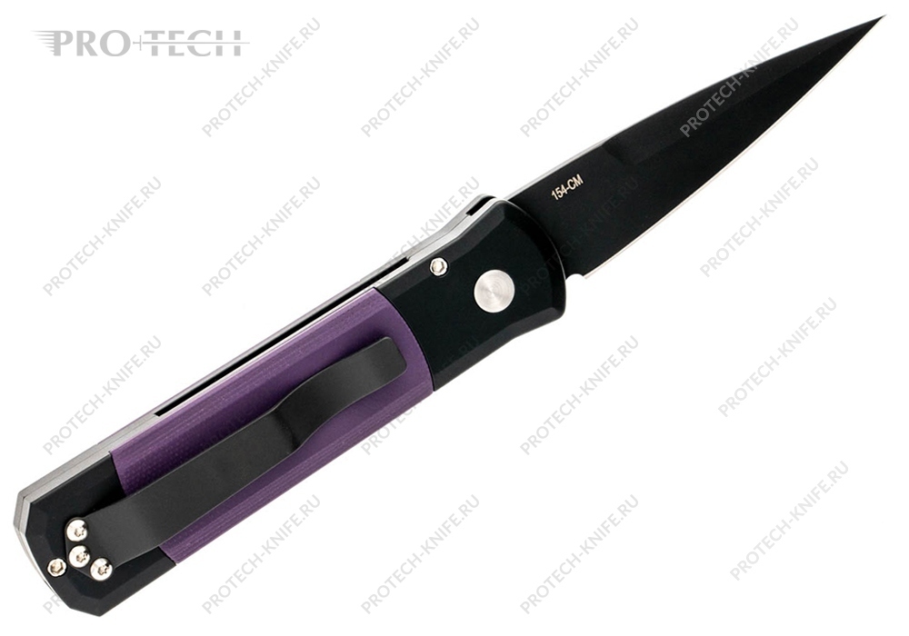 Нож Pro-Tech Godson 715 Purple G-10 - фотография 