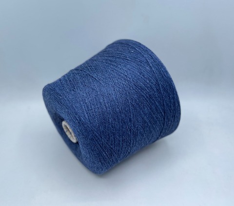 Cariaggi (пр.Италия), art.Cashmere E.Y.E GCS 2/28 1400м/100гр,100% Кашемир , цвет-Деним,меланж, арт.32554