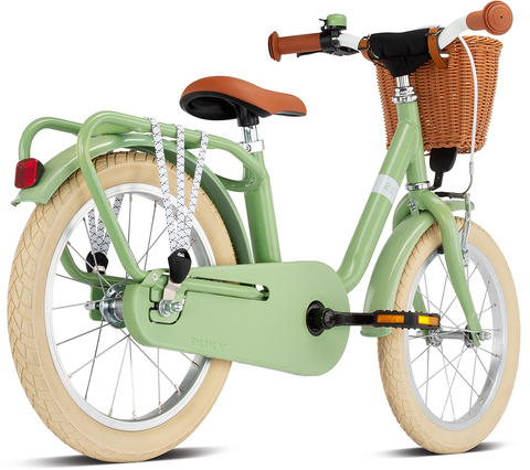 Двухколесный велосипед Puky STEEL CLASSIC 16 4233 retro green зеленый. 4+