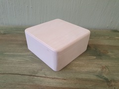 шкатулка фанера 18*18*8см