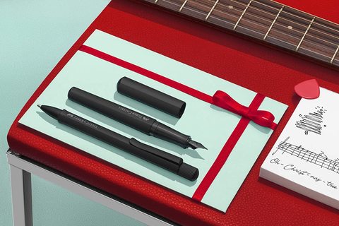Ручка шариковая Faber-Castell Hexo Black (140504)