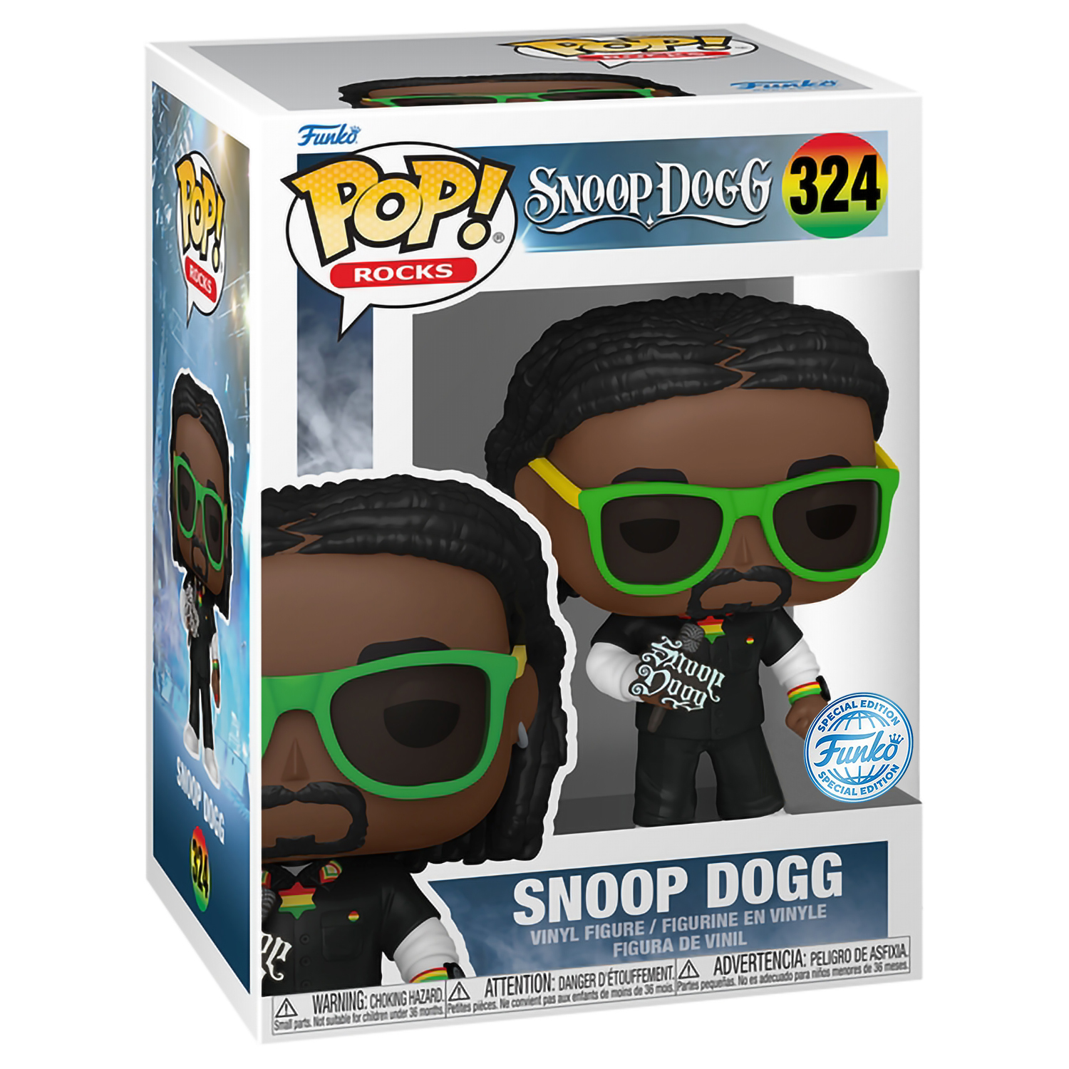 Фигурка Funko POP! Rocks Snoop Dogg Snoop Dogg Coachella (Exc) (324) 71820  - купить по выгодной цене | Funko POP Shop