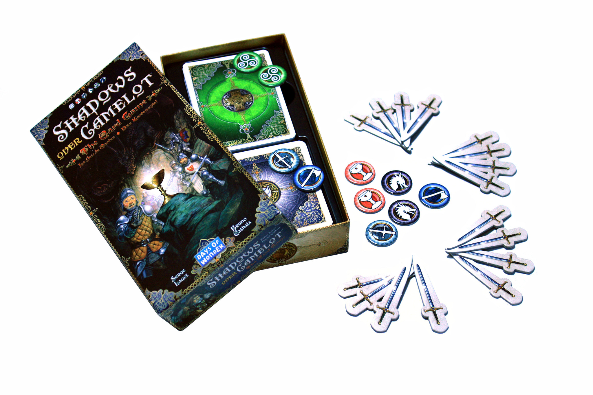 Shadows over Camelot the Card Game в интернет-магазине bgames.ru.  Бесплатная доставка. Скидки.