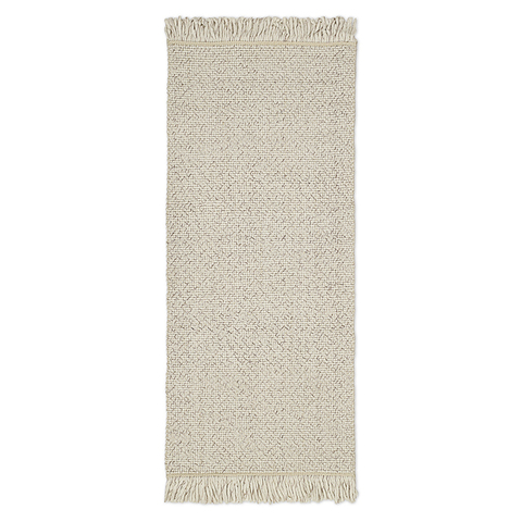 Ковер бежевого цвета из коллекции Ethnic, 70х160 см