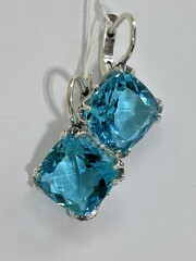 Мармелад (серьги из серебра)