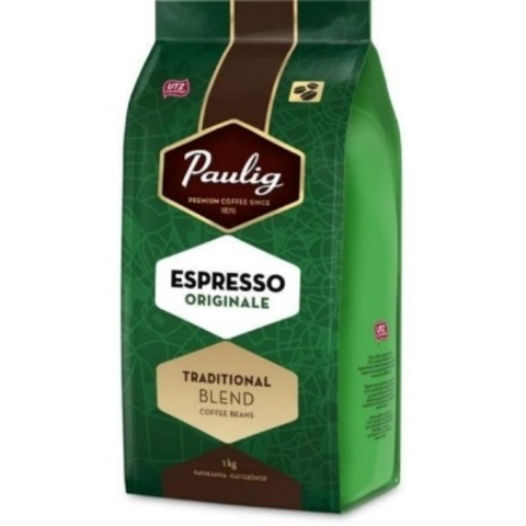 Кофе Paulig Espresso Originale в зернах 1 кг