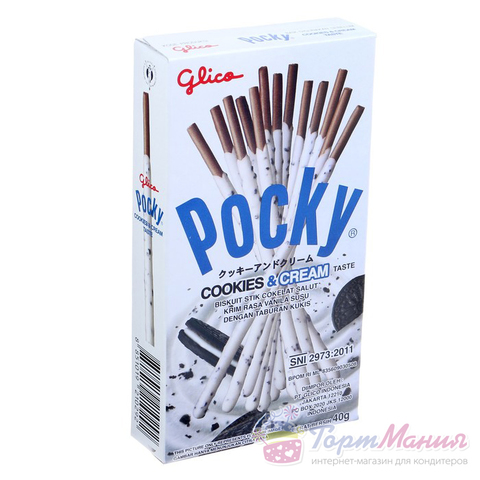 Палочки поки GLICO со вкусом Oreo с кремом, 40 г