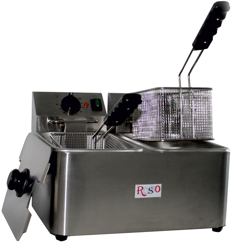 Фритюрница Rosso HDF4+4