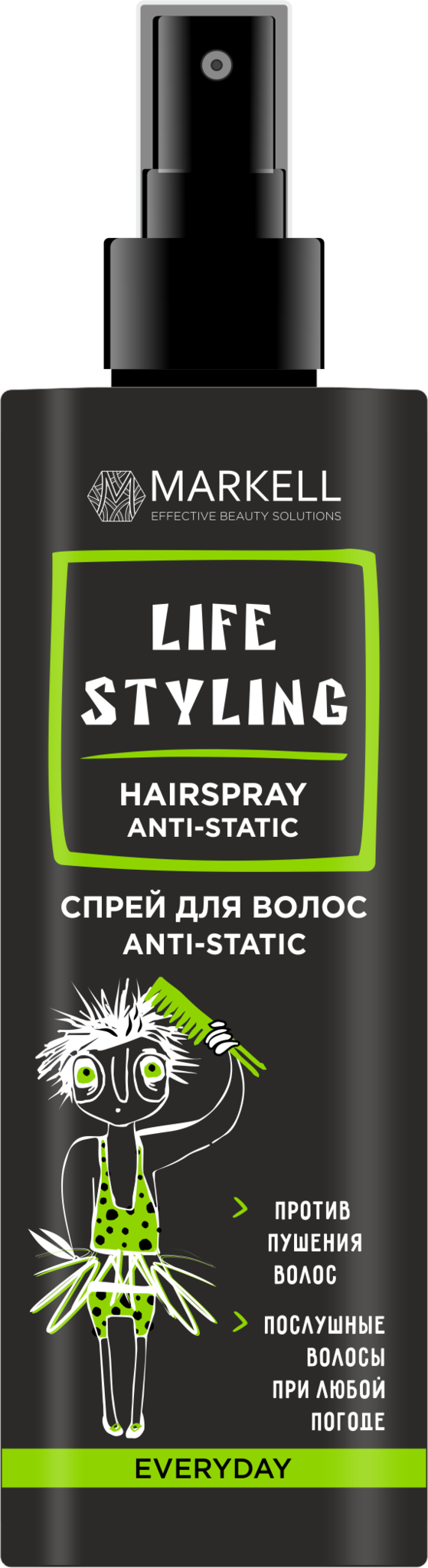MARKELL Life Styling Спрей для волос  ANTI-STATIC 195мл