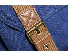 Винтажный рюкзак из ткани Virginland VIR-51 blue