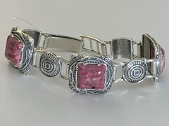 Грета (серебряный браслет)