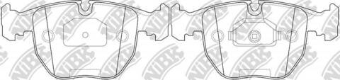 Колодки NiBK PN0401