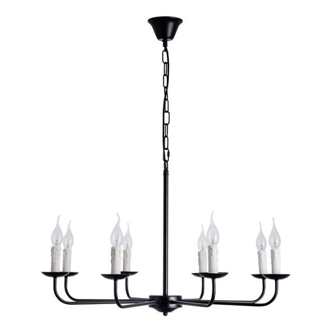 Люстра Arte Lamp Graff A1857LM-8BK